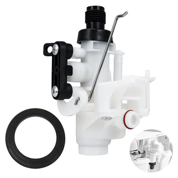 31705 RV Toilet Water Valve Kit,RV Toilet Valve,RV Toilet Parts Compatible with Thetford Aqua-Magic V High and Low Models Such as 31687,31688,31667,31683,31648,31652,etc