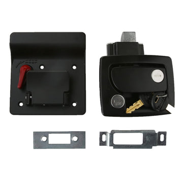 RV Designer TriMark Trailer Latch With Deadbolt - Black • T500