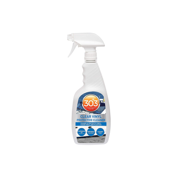 303 Marine Clear Protective Cleaner - Cleans and Protects Vinyl and Plastics, Provides Superior UV Protection, Prevents Yellowing and Cracking, 32oz (30215) Packaging May Vary